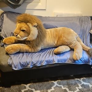 Majestic Lion Plush Stuffed Toy